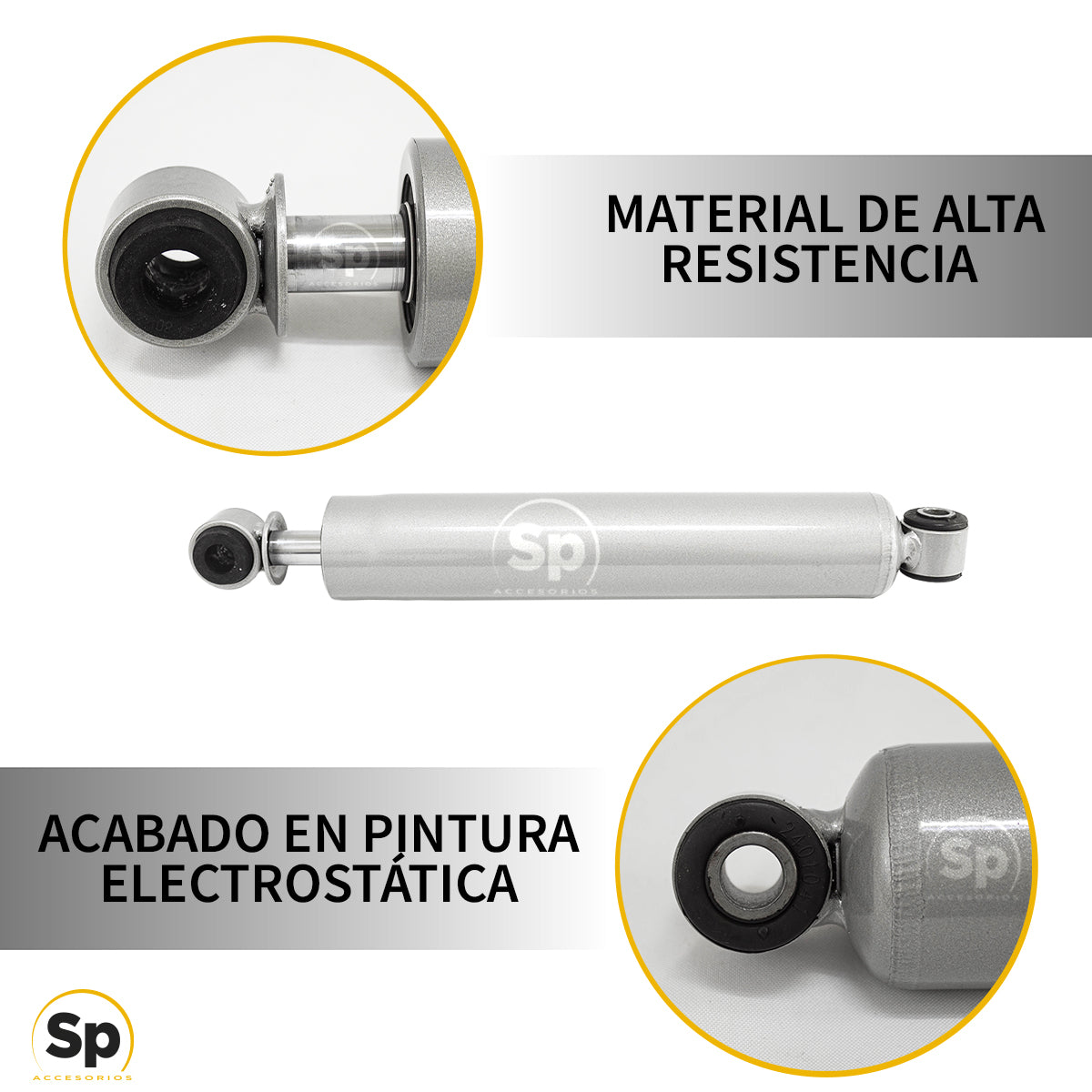 AMORTIGUADOR DE DIRECCIÓN DOBLE N3 DUAL PARA JEEP WRANGLER JK 2007 - 2017