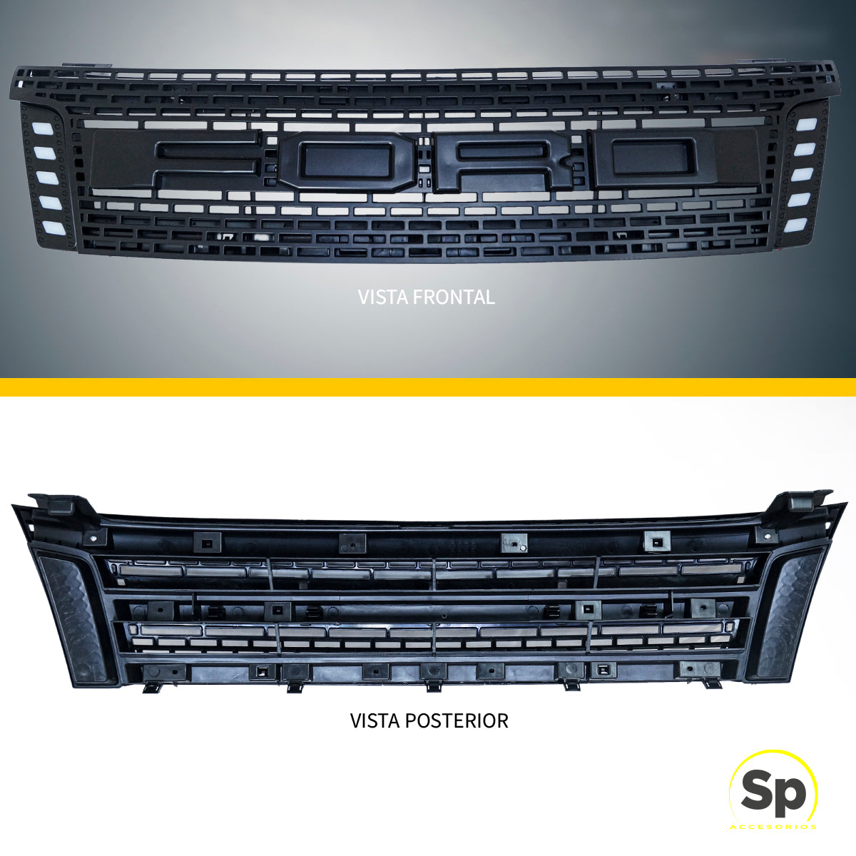 PARRILLA TIPO RAPTOR PARA FORD RANGER 2013-2015 T6