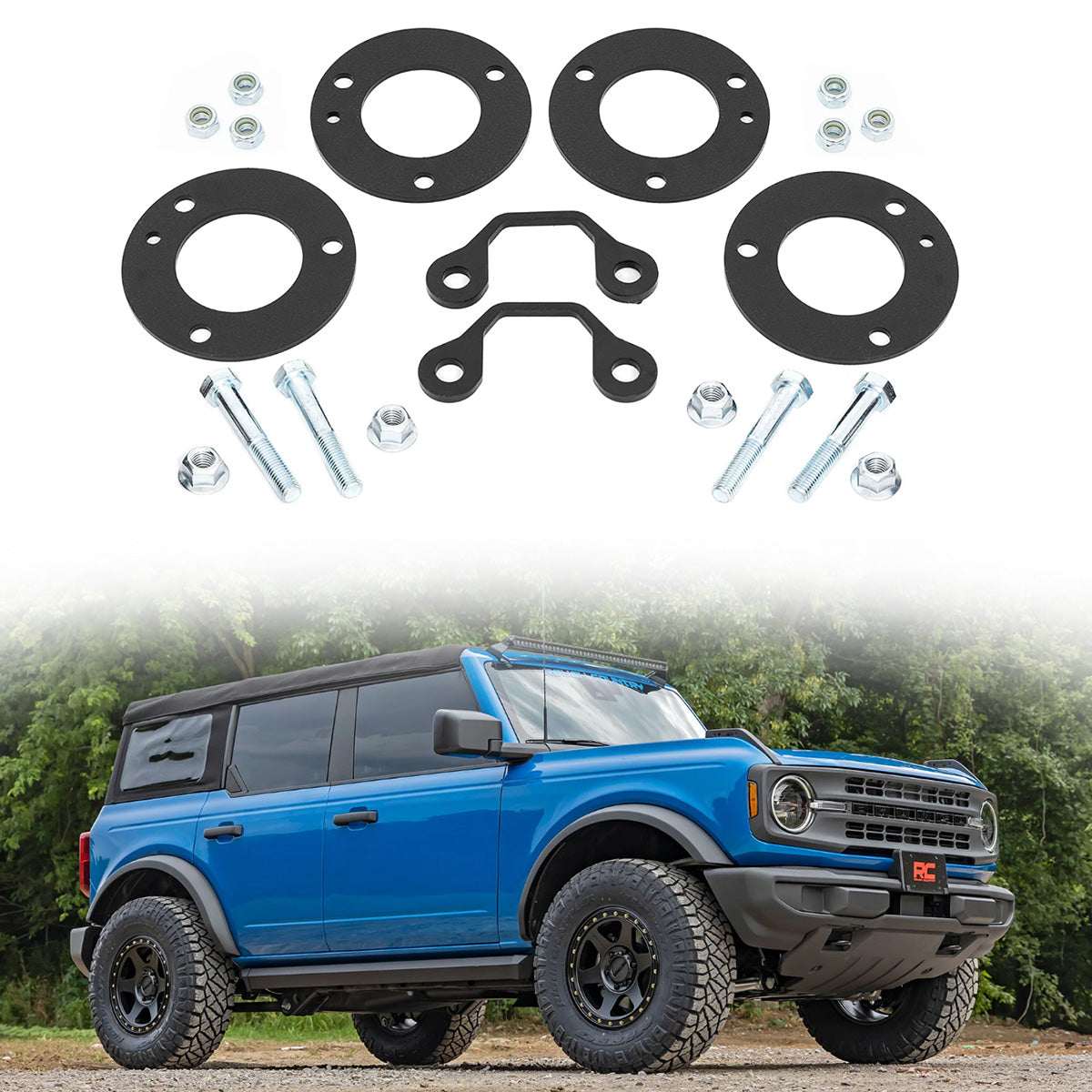 KIT DE NIVELACIÓN DE 1 PULGADA FORD BRONCO 4WD 2021 A 2023