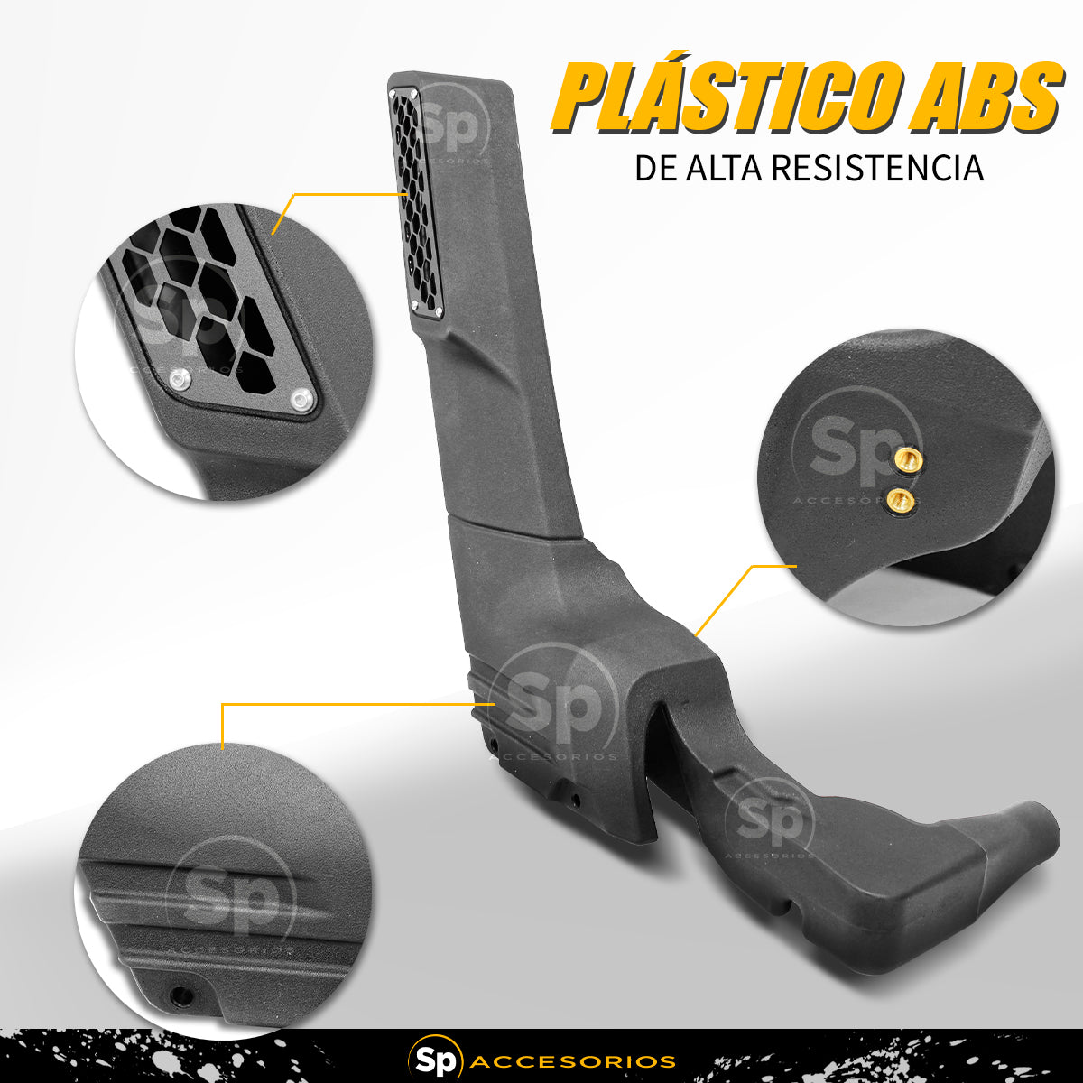 SNORKEL OFF ROAD 4x4 SUZUKI JIMNY 2021+ SIN PERFORAR CORTAR