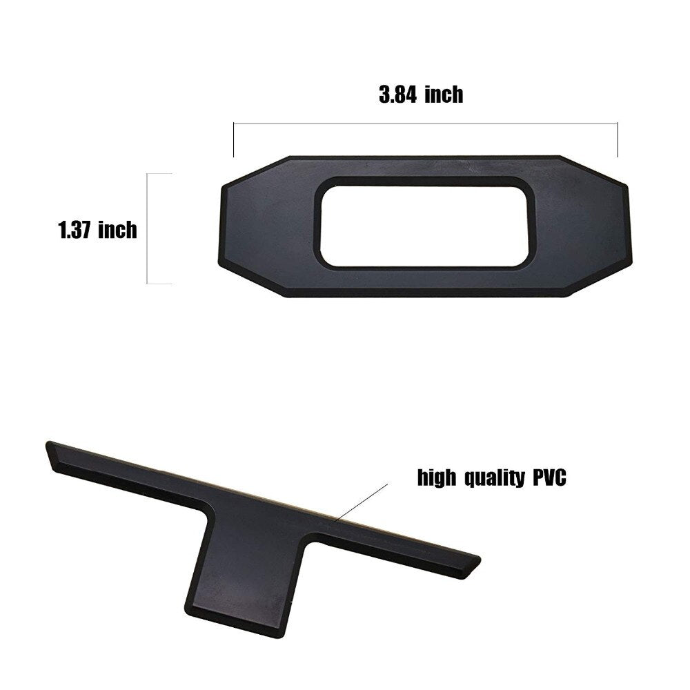 EMBLEMA LETRAS TOYOTA PARA TACOMA BATEA NEGRO 2016 - 2021 TRASERAS