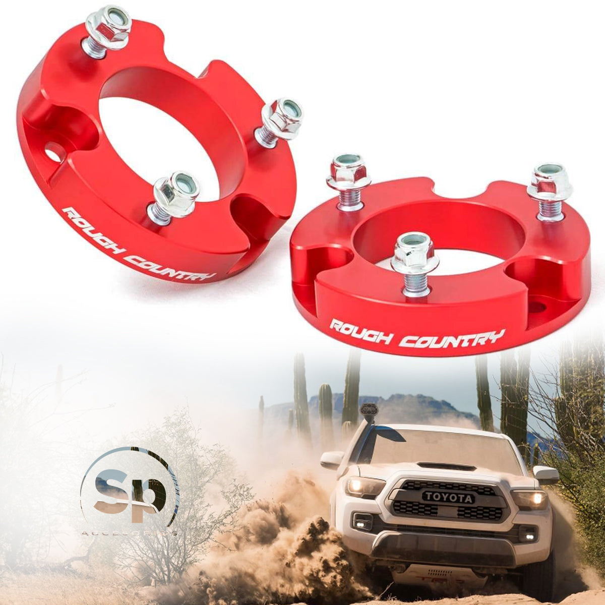 KIT DE NIVELACIÓN ROUGH COUNTRY PARA TOYOTA TACOMA 2005 - 2023 DE 2 PULGADAS