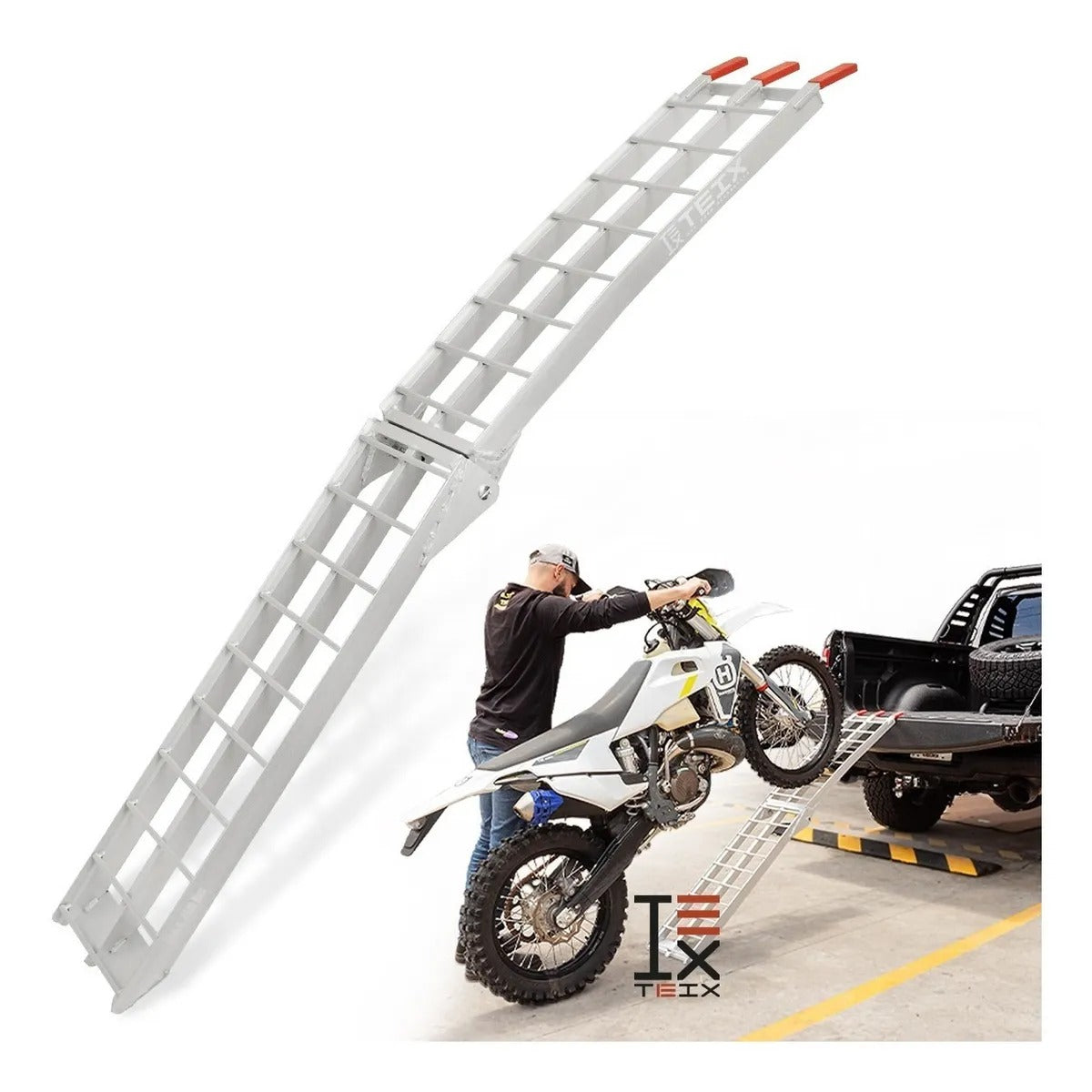 RAMPA MOTO ALUMINIO TEIX MOTOCICLETA MOTO PICK UP