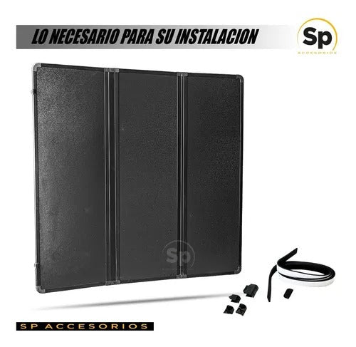 TAPA PARA BATEA HARD 3 FOLD COVER PARA TOYOTA TACOMA 2016 - 2022