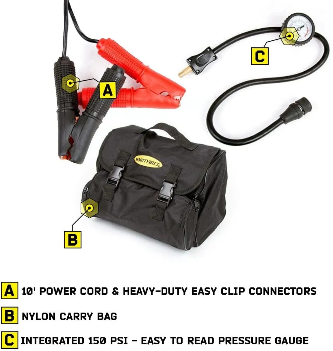 COMPRESOR DE AIRE SMITTYBILT 2780 4X4 OFF ROAD LLANTAS