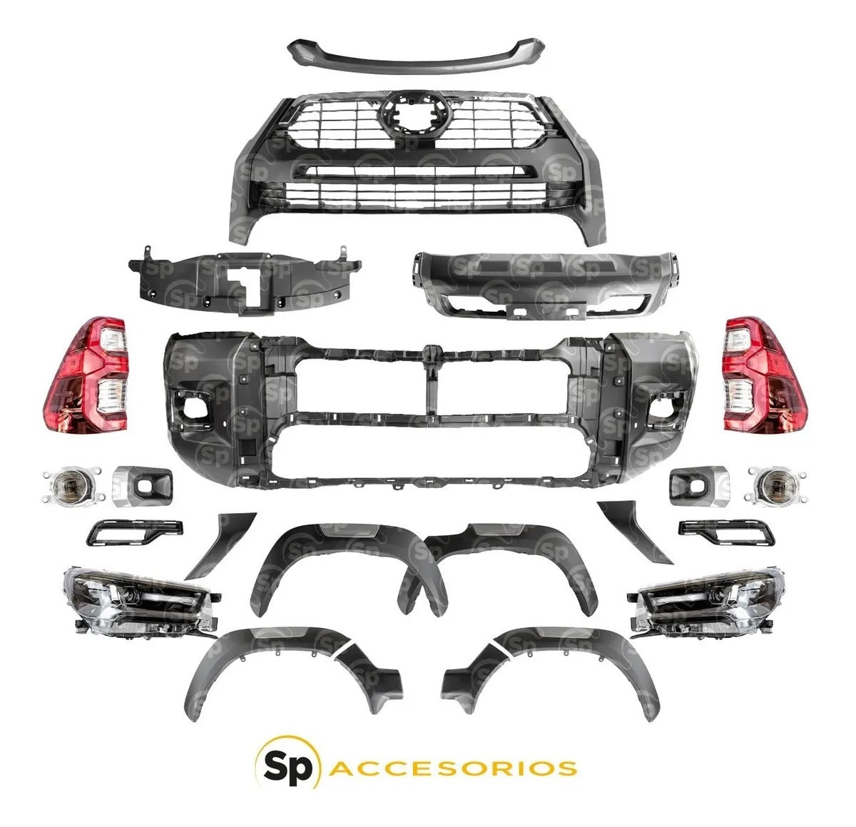 KIT CONVERSIÓN TOYOTA HILUX REVO 2015 A 2020 A HILUX ADVENTURE 2022