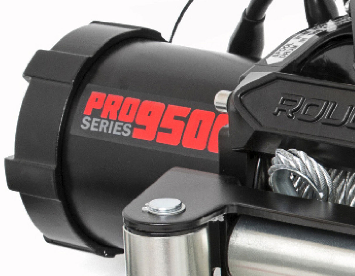 WINCH ROUGH COUNTRY SERIE PRO DE 9500 LB CABLE DE ACERO