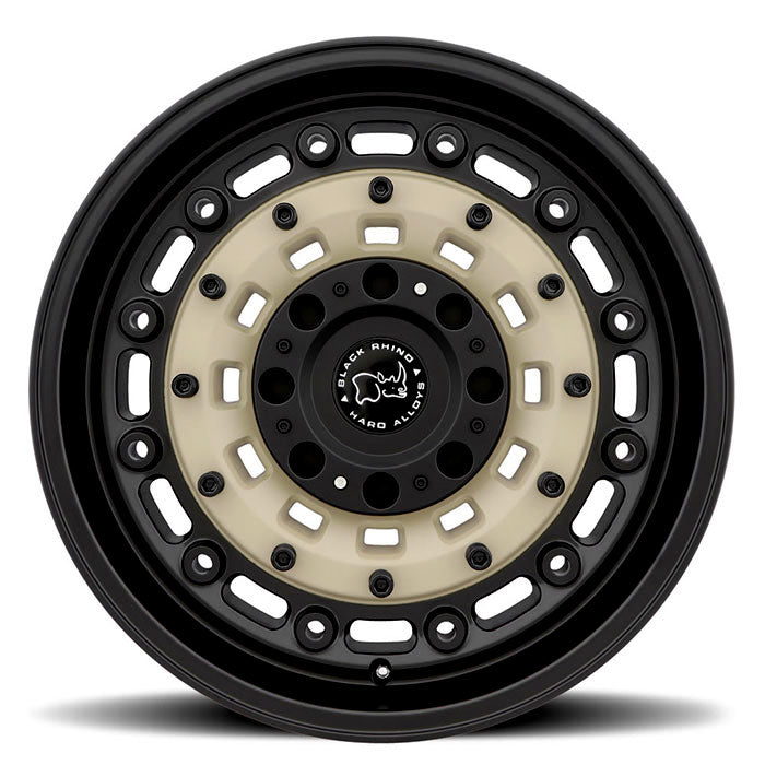 RINES BLACK RHINO 20X9.5 6X139.7 CB 112.1 ARSENAL SAND ON BLACK