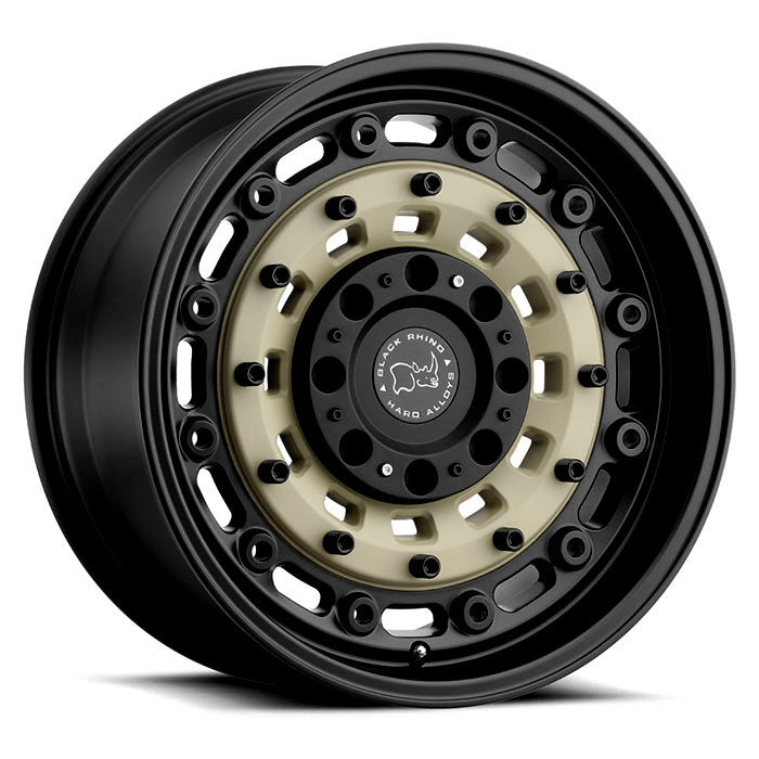 RINES BLACK RHINO 20X9.5 6X139.7 CB 112.1 ARSENAL SAND ON BLACK