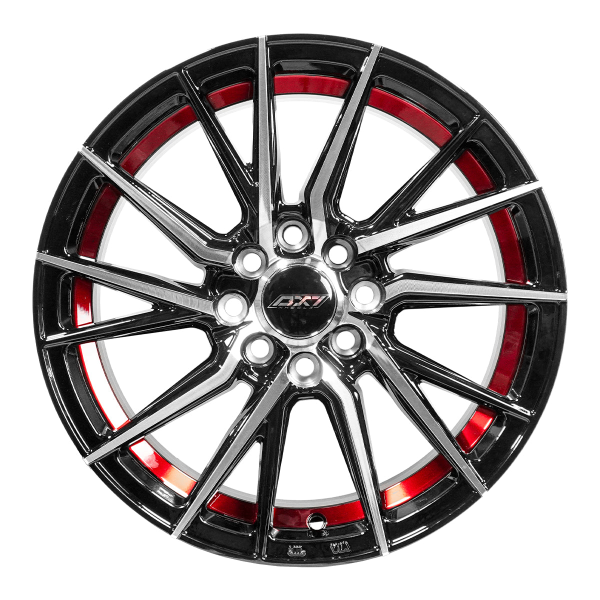 RINES BX7 FW5 15 4X100X108/ ET 35/ CB 73.1/ NEGRO MB+IRL
