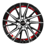 RINES BX7 FW5 15 4X100X108/ ET 35/ CB 73.1/ NEGRO MB+IRL