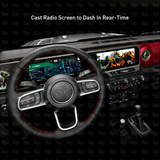 J-MAX PRO CAROBOTOR DIGITAL CLUSTER ALL-IN/ JEEP WRANGLER JL-JT 4XE LHD 2018-2023/ 2025 UPDATE VERSION (GRIS)