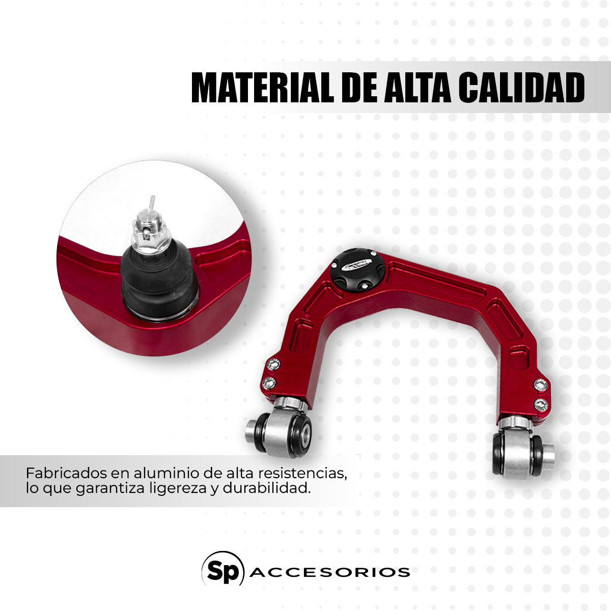 HORQUILLAS DE ALUMINIO PARA TOYOTA HILUX 2016+