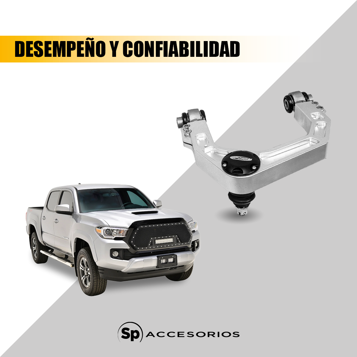 HORQUILLAS DE ALUMINIO PARA TOYOTA TACOMA 2016 - 2019