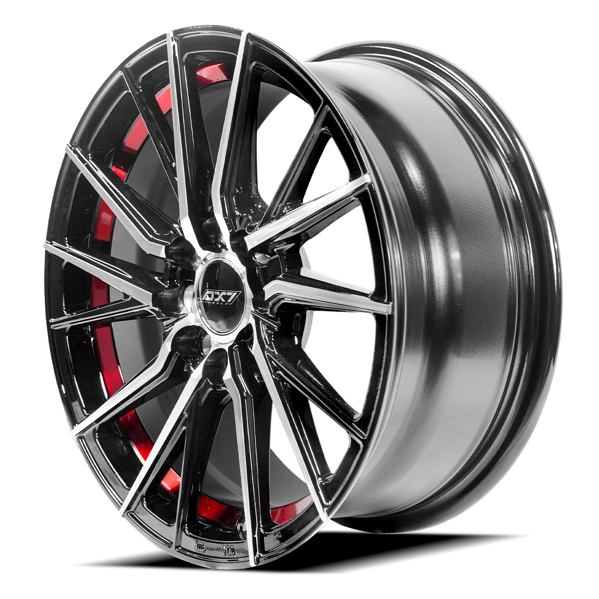 RINES BX7 FW5 15 4X100X108/ ET 35/ CB 73.1/ NEGRO MB+IRL