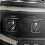 FAROS DELANTEROS ALPHAREX BLACK PRO SERIES FORD F150 09-14