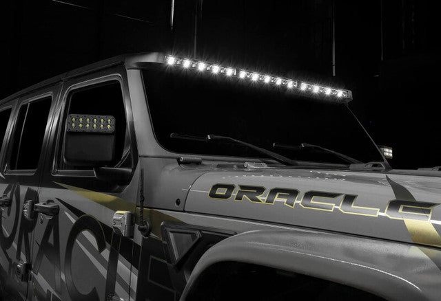 BARRA LUZ LED PARABRISAS ORACLE/ JEEP WRANGLER JL-GLADIADOR JT