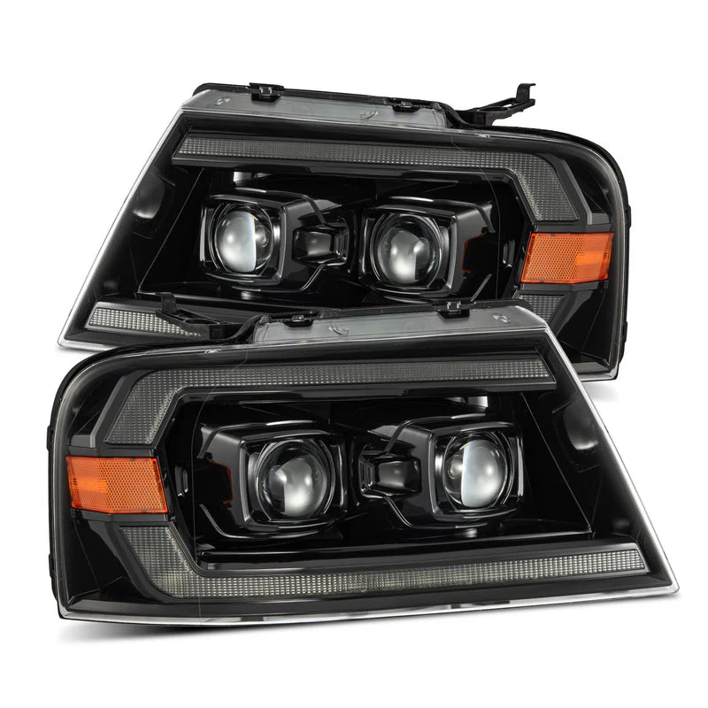 FAROS PRINCIPALES ALPHAREX HALOGENOS PARA MODELOS F150 04-08/ LINCOLN MARK LT SERIE PRO 06-08