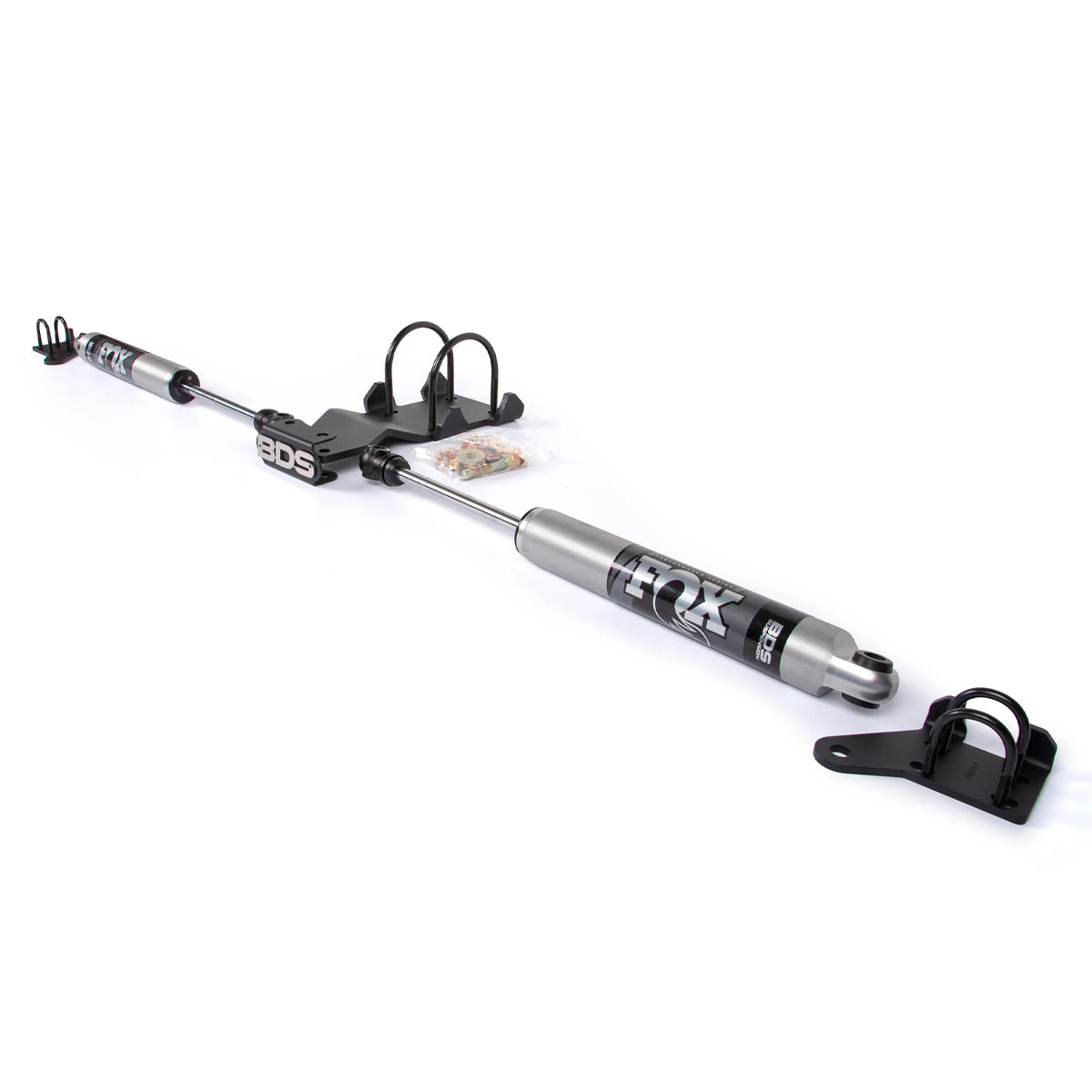 KIT ESTABILIZADOR DE DIRECCIÓN DUAL FOX 2.0 PERFORMANCE SHOCKS PARA FORD F250/F350 SUPER DUTY 05-24 4WD