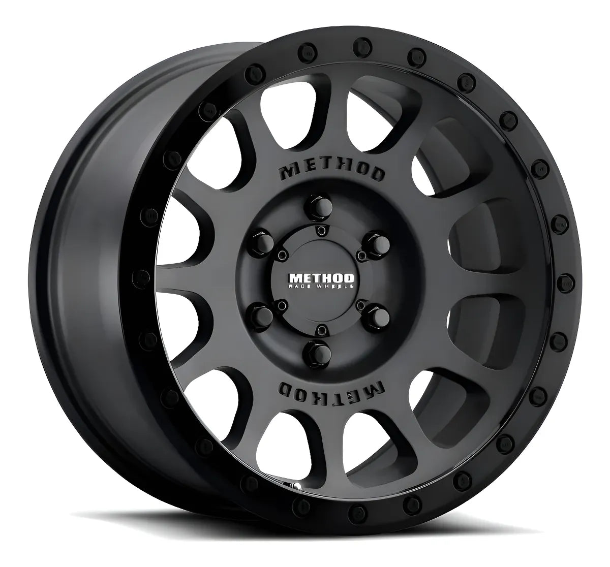 Rin Method Matte Black 17x8.5 6/139 Para Siverado 2500 00-18