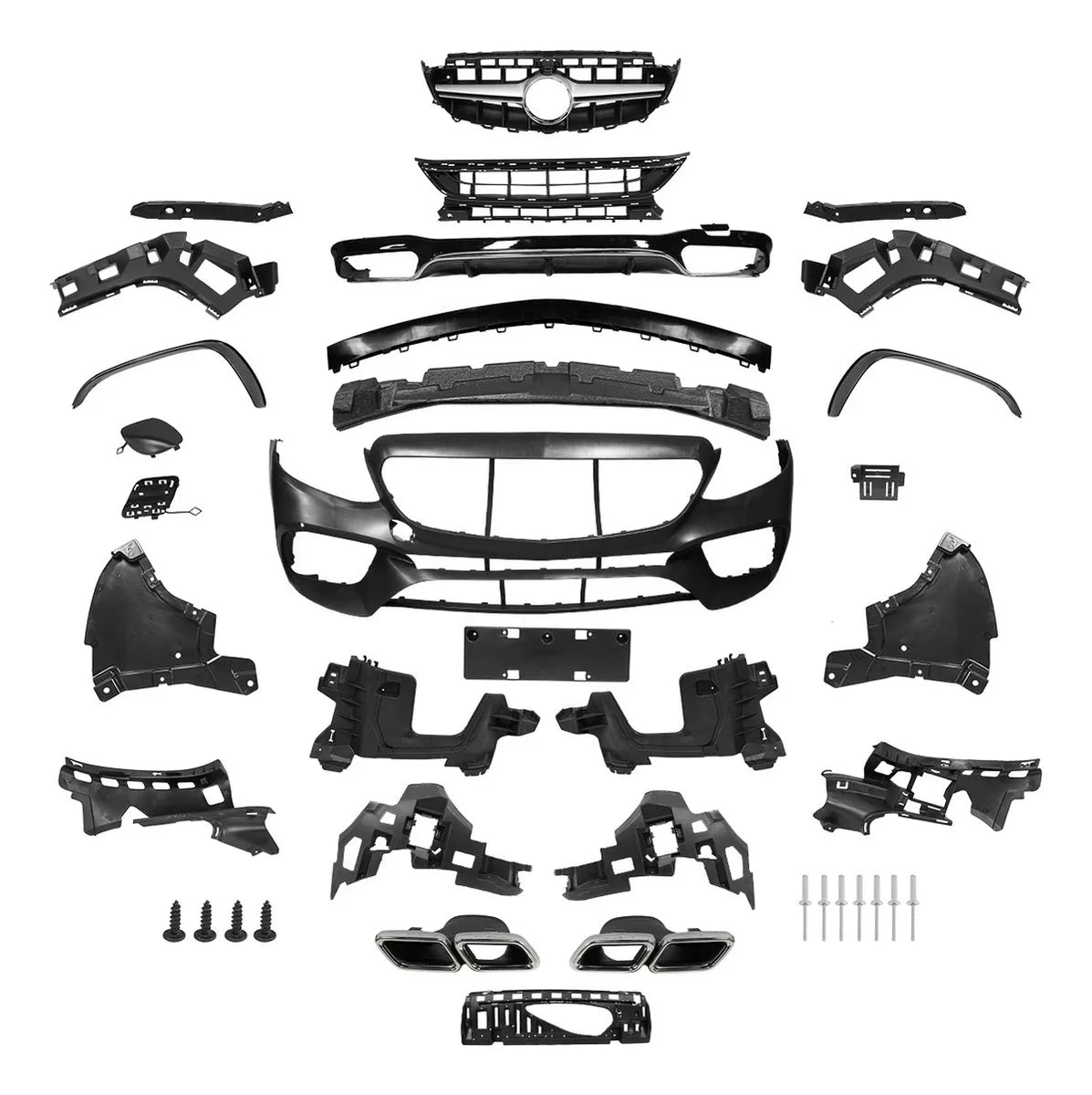 Body Kit Para Amg 16-19 Tipo Class E Coupe A E63s Estético