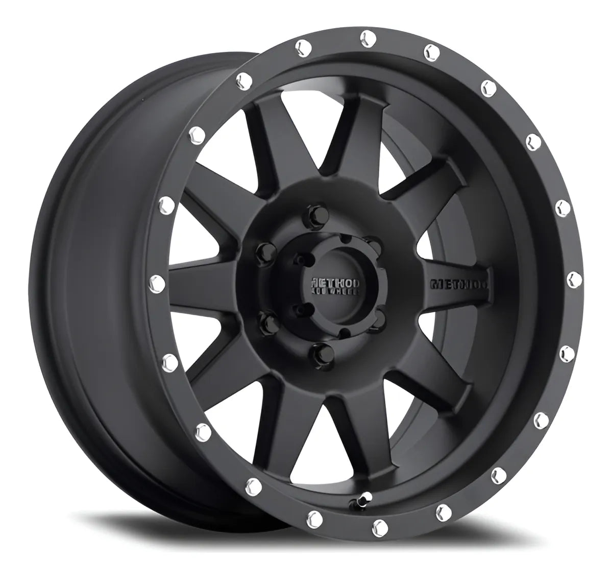 RINES METHOD MR301 15X7 5X127 MATTE BLACK