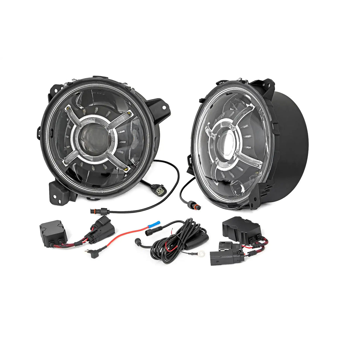 FAROS PRINCIPALES LED 9 INCH HEADLIGHT PARA JEEP GLADIATOR JT Y WRANGLER JL ROUGH COUNTRY