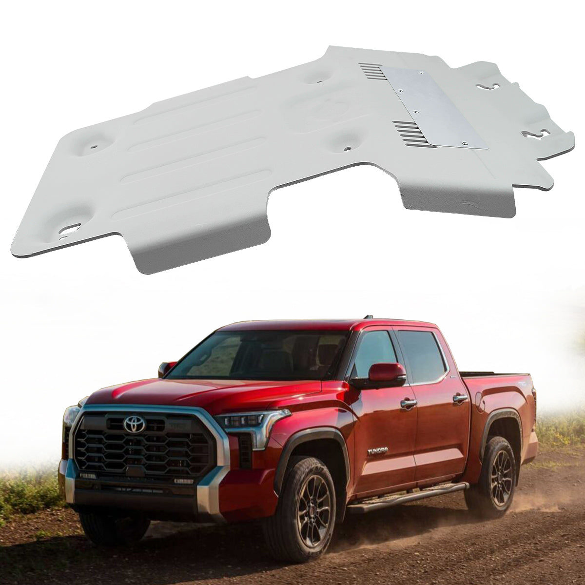 SKID PLATE DE ACERO PARA TOYOTA TUNDRA 2022 - 2024