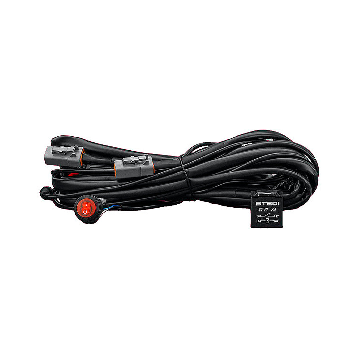 DUAL CONNECTOR PLUG & PLAY SMART HARNESS™ HIGH BEAM DRIVING LIGHT WIRING