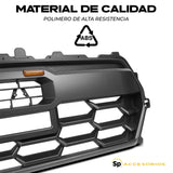 Parrilla Tacoma Trd Pro Con Barra LED y 3 LED Ambar Para Toyota Tacoma 2024 AL 2030 Nueva Linea