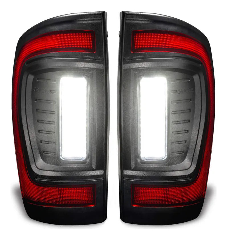 Par De Calaveras Led Oracle Para Tacoma 2016-2023 3ra Gen Ambos Lados Rojo/blanco