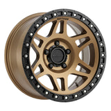 RINES METHOD 17X9 5X5 CB71.5 MR312 BRONZE MATTE BLACK LIP