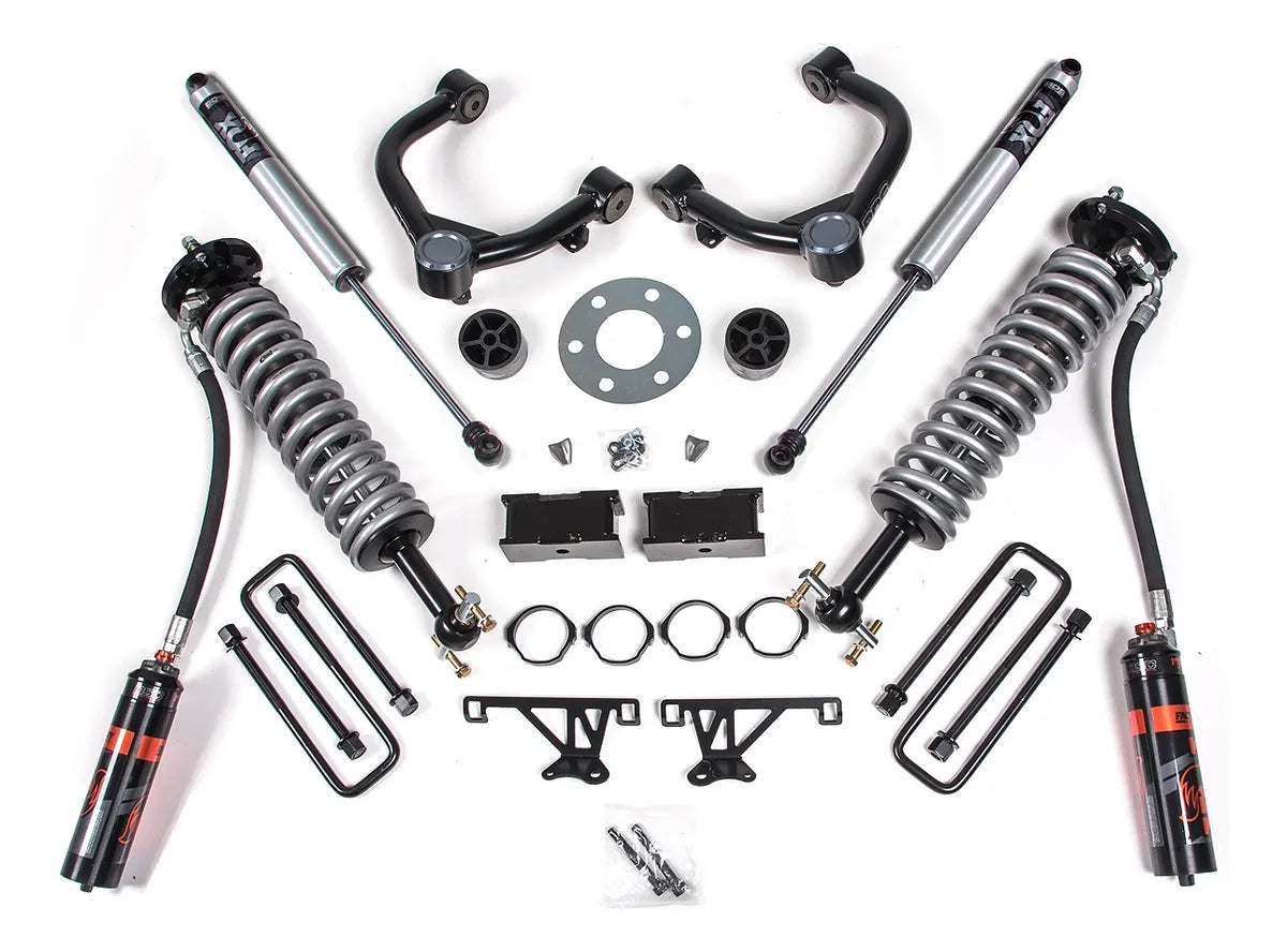 SUSPENSIÓN BDS LIFT KIT 3.5" FOX PERFORMANCE ELITE COIL-OVER PARA CHEVROLET SILVERADO Y GMC SIERRA 2019 - 2024