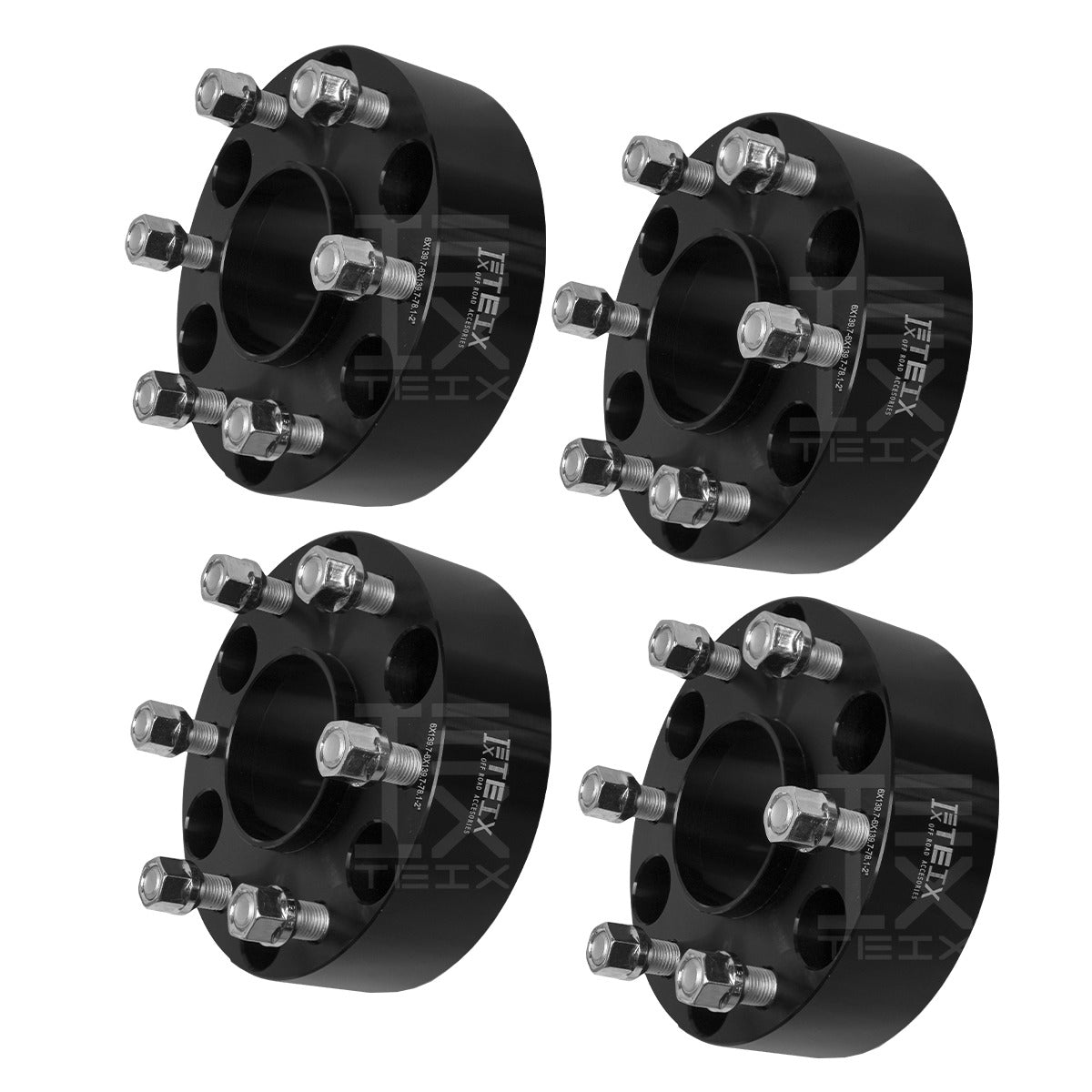 KIT ESPACIADORES 2" 6/139 LLANTA CB 78.1MM 14X1.5