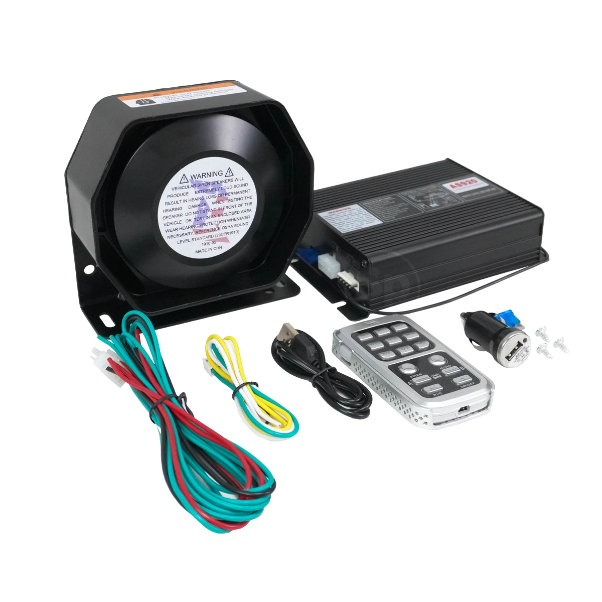 SIRENA DE ALARMA 12V 200W UNIVERSAL