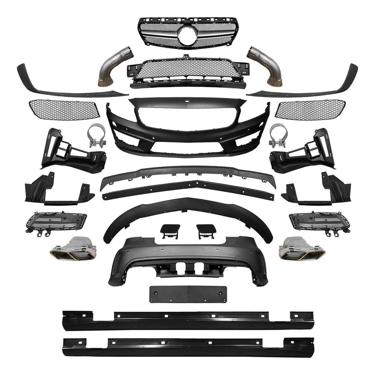 Body Kit Completo De Class A - A45 Estético Para Amg 2k13-15