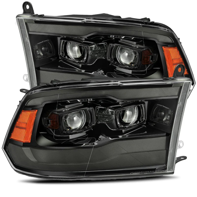Par De Faros Principales Halógeno Alpharex Dodge Ram 2009-18