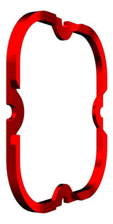 Flex Era® 4 - Anillo De 1 Bisel - Recubierto Ed - Rojo