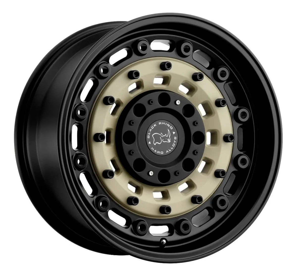 Rines Black Rhino Arsenal 17x9.5 6/135 Ford Lobo F150 Raptor Sand On Black