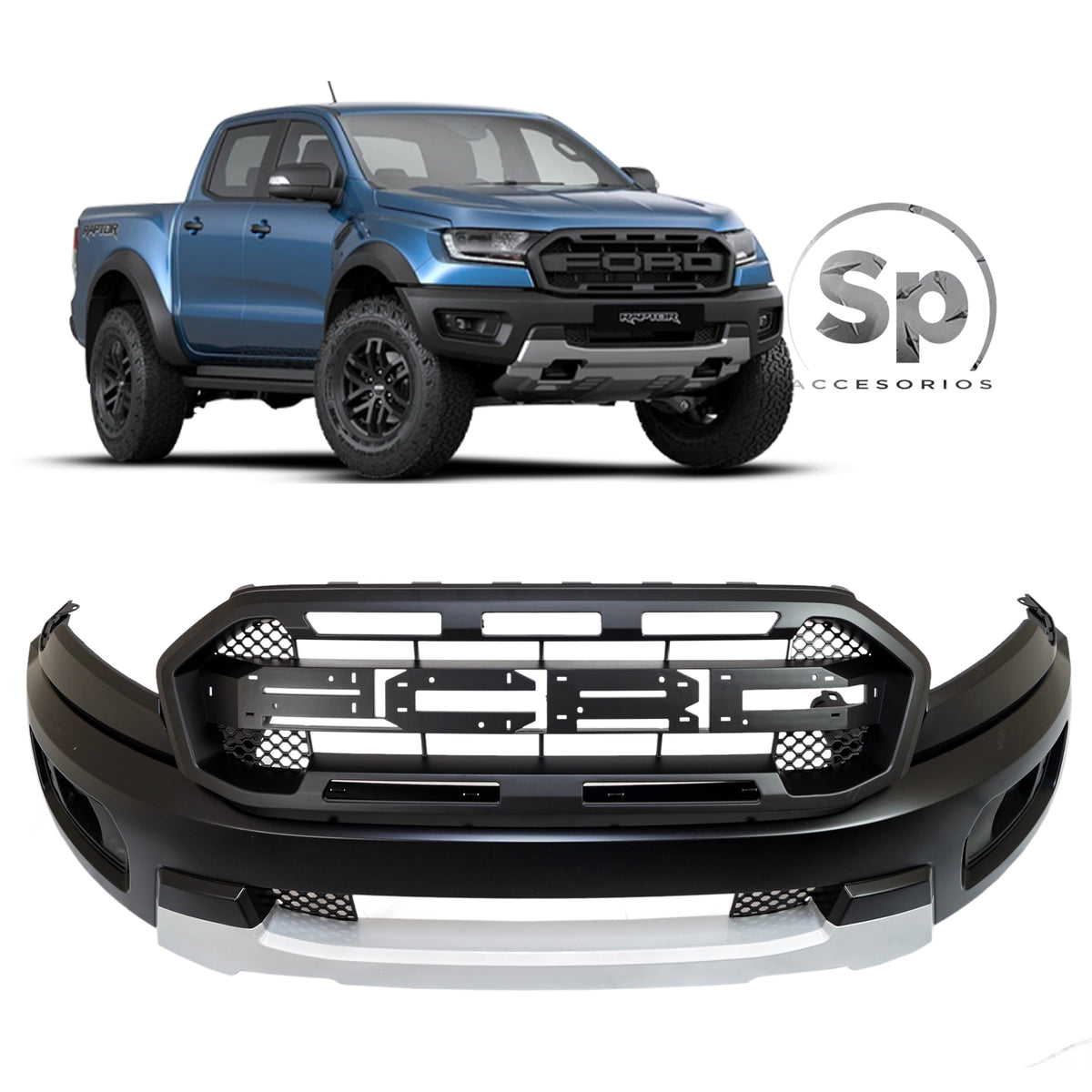 Ford Ranger 16 Plate Rear BODY KIT CONVERSIÓN PARA FORD RANGER 2016 - 2020 A RANGER RAPTOR— SP ...