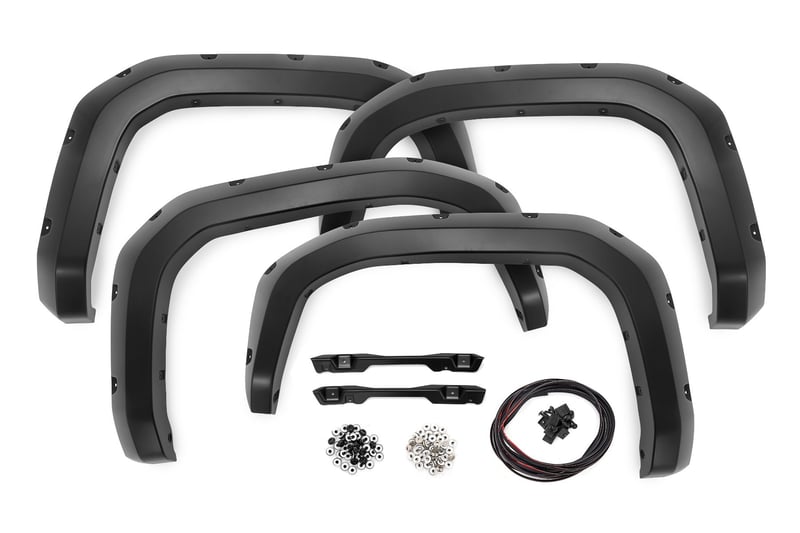 CANTONERAS GUARDA BARROS CON REMACHE POCKET/ TOYOTA TACOMA 2WD/4WD 2024