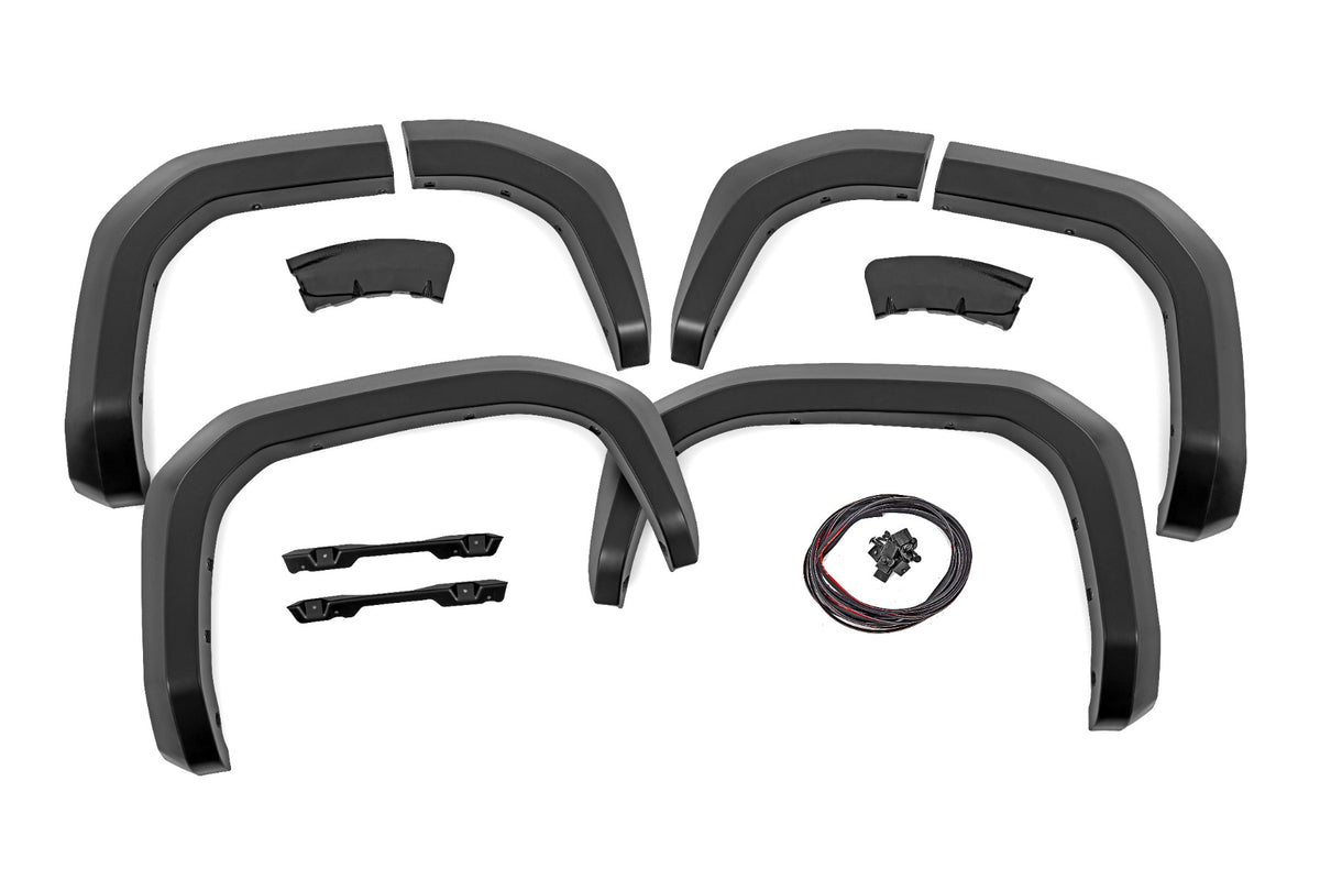 SET DE CANTONERAS SPORT LISAS ROUGH COUNTRY/ TOYOTA 4RUNNER 2025 2WD-4WD