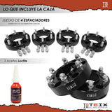 Kit Espaciadores Toyota Tundra 2025+ 6/139 1.5 Trd Off Road (CENTRO)