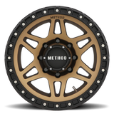 RINES METHOD 17X9 5X5 CB71.5 MR312 BRONZE MATTE BLACK LIP