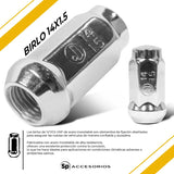 Birlos Tuercas 14x1.5 Cromadas 12pz