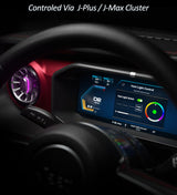 Ventilación de aire acondicionado Versión Roja Turbo Air con luces ambientales para Jeep Wrangler JL/JT/4xe 2018-2023
