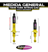 Amortiguador Delantero Dobinsons Everest 15-18/ranger 11-18