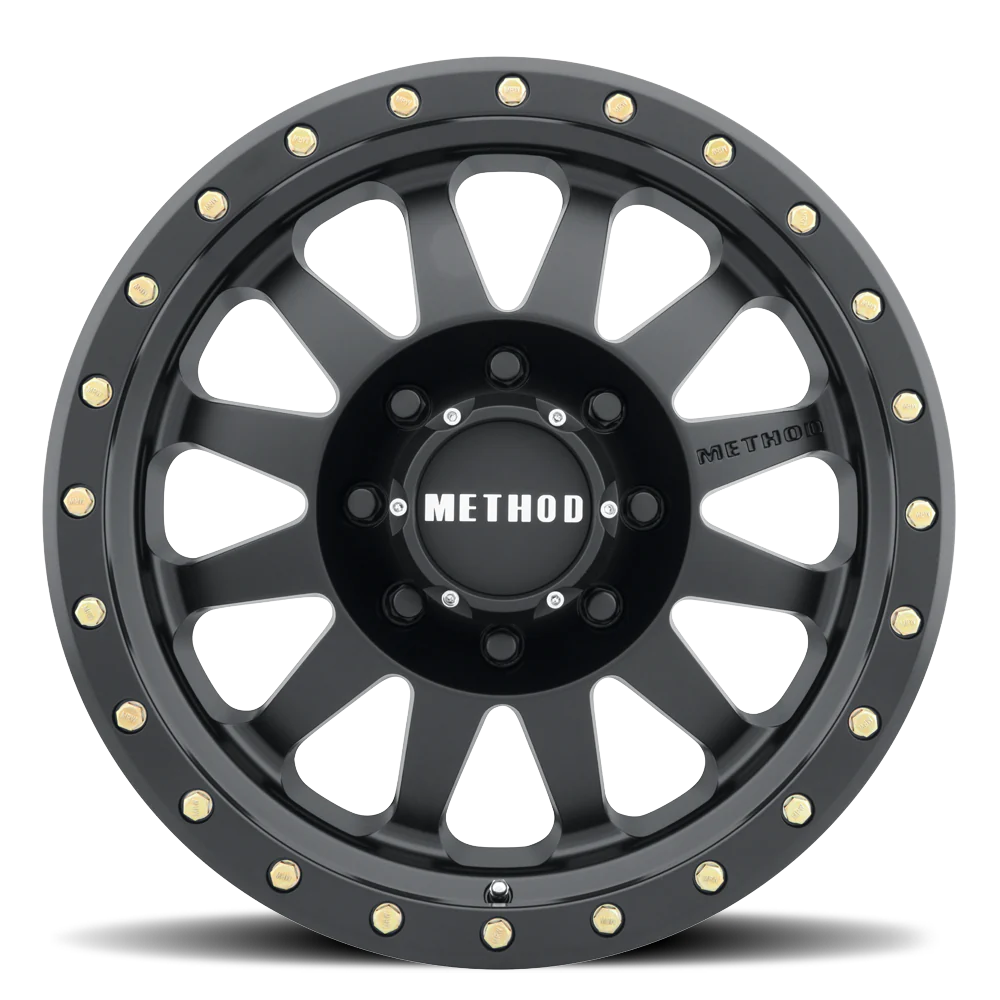 RINES METHOD 15X8 5X5.5 MR304 DOUBLE STANDARD MATTE BLACK