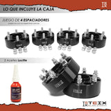 KIT ESPACIADORES 2"  6X120 LLANTA CB66.9 14X1.5