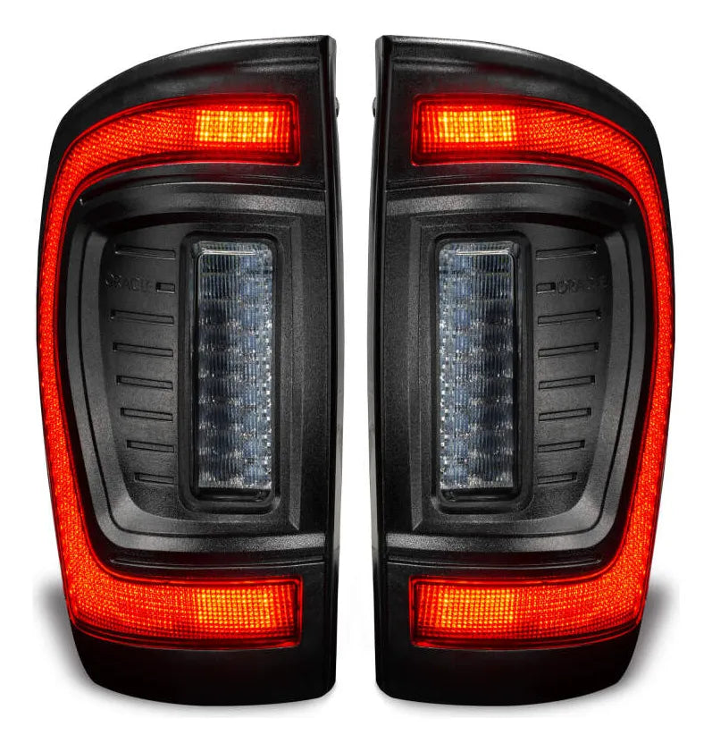 Par De Calaveras Led Oracle Para Tacoma 2016-2023 3ra Gen Ambos Lados Rojo/blanco